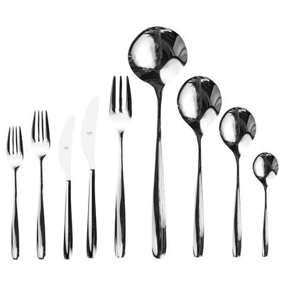 Mepra Morgana Flatware Set - 75 Pieces - Stainless Steel