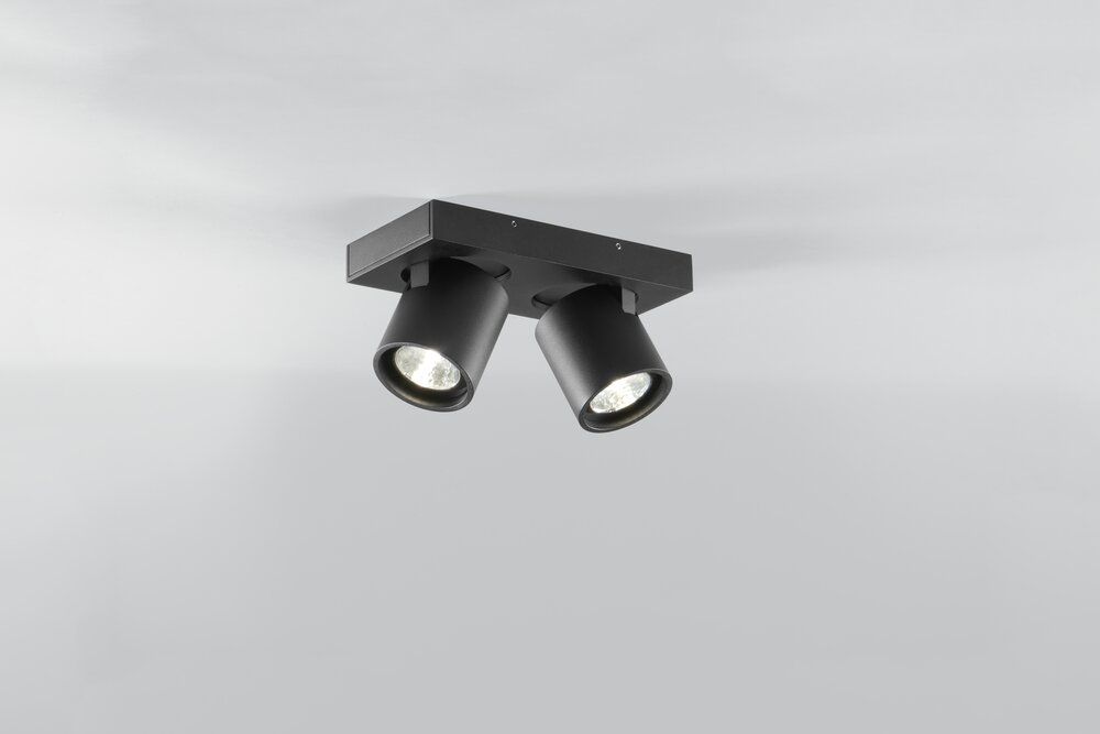 Light-Point LED-2er-Deckenstrahler FOCUS MINI schwarz 3000K 261607 5711389616076