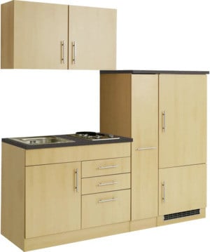 Held Möbel Toronto complete keuken, beukenfineer, bruin/mat, 190 cm