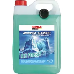 Scheibenfrostschutz Sonax AntiFrost+KlarSicht 5 L IceFresh Scheibenreiniger mit Ice-Fresh-Duft, frostgeschützt bis -18°