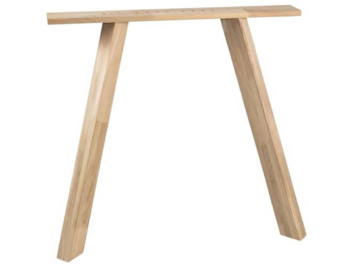 WOOOD Tablo 3-Position Fusse Viereck Kd Eiche - 2Er Set
