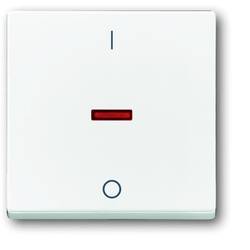 Busch-Jaeger Abdeckung Ausschalter, Abdeckung Axcent Verkehrsweiß, Weiß 2CKA001751A2750 1 St.