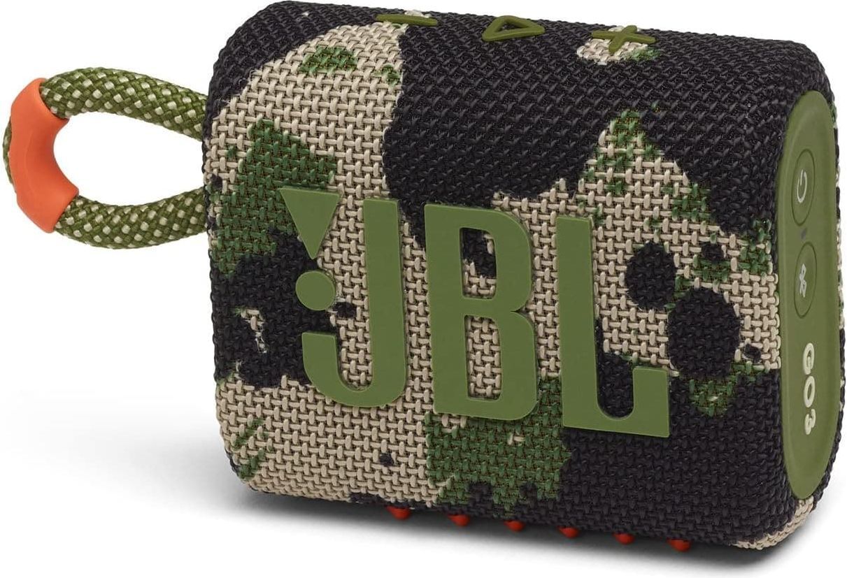 JBL GO 3 - Wireless Bluetooth portable speaker - Squad, New