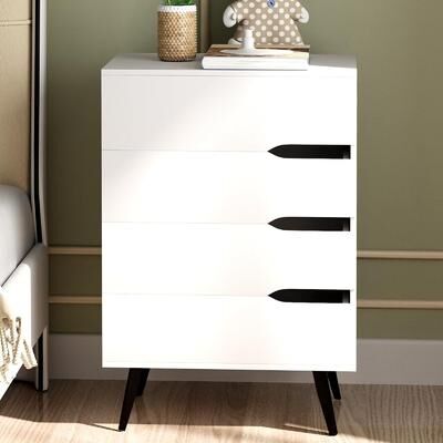 No Modern Bedside Table