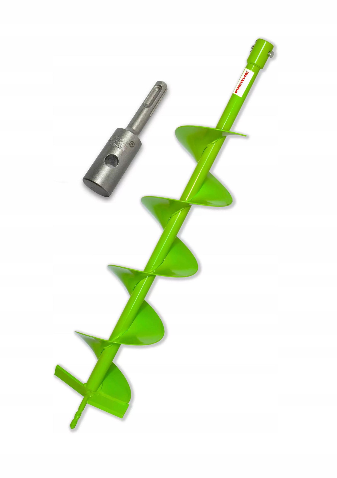 WERHE Grondboor 150 mm met SDS Plus-aansluiting voor tuinwerk