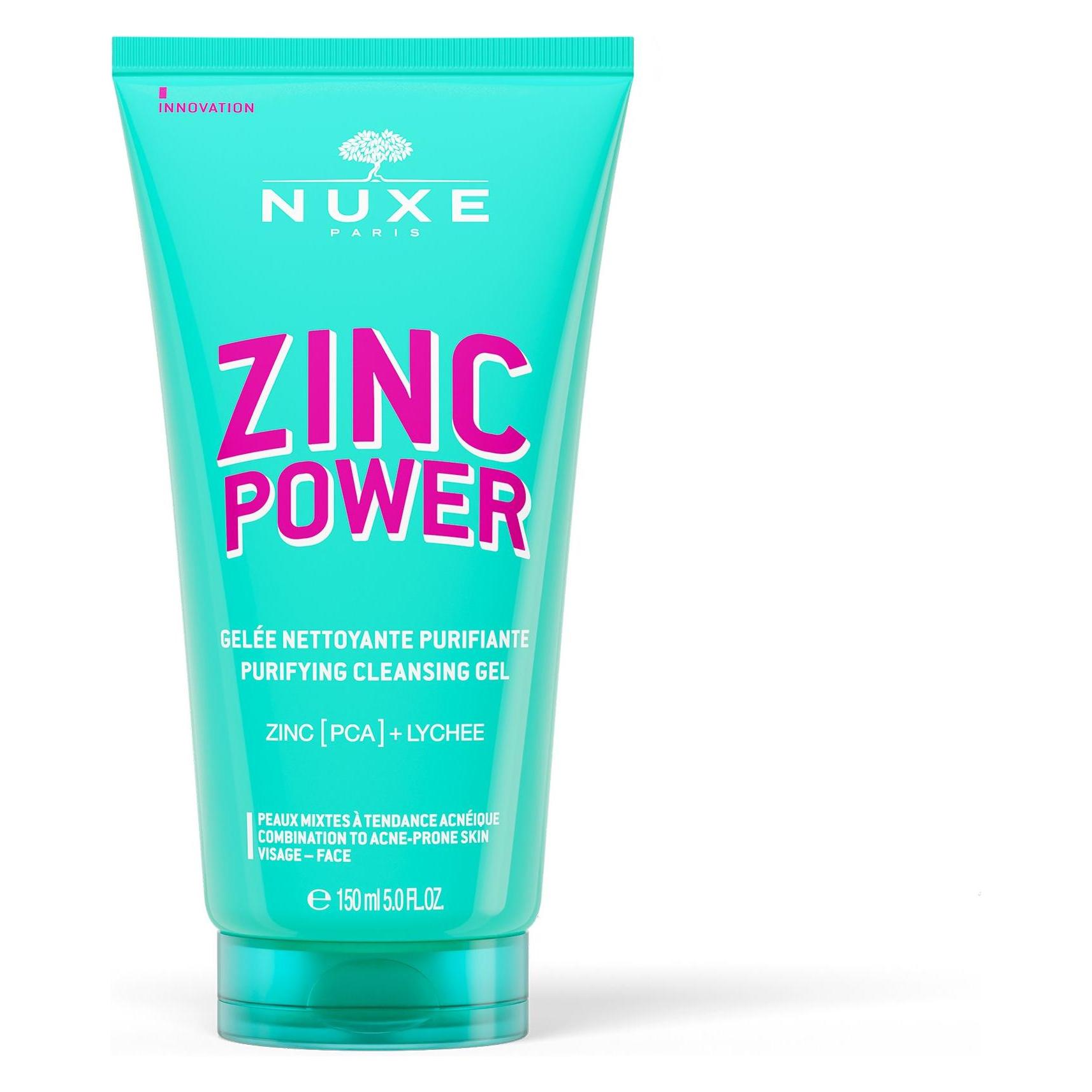 Nuxe Zinc Power Gelée Nett Purif 150ml (Reinigungsgel, 150 ml) (VN066201)