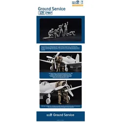 Magic Factory 1/48 Ground Service Crew Set