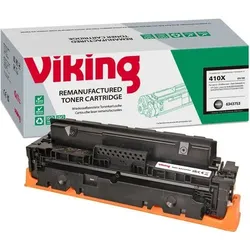 Viking 410X Kompatibel HP Tonerkartusche CF410X Schwarz