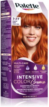 Schwarzkopf Palette Intensive Color Creme cor para cabelo permanente tom 7-77 Intensive Copper 1 un.. Palette Intensive Color Creme