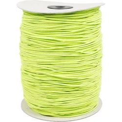Gummischnur 2,2 mm gelb, Latex, Polyester
