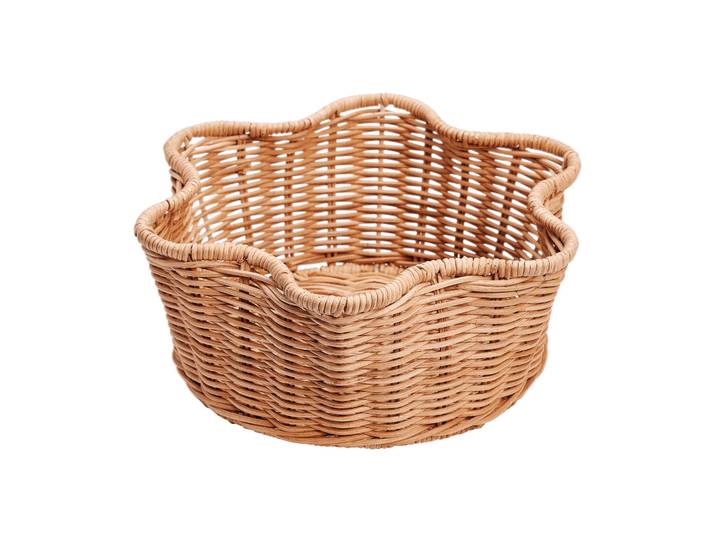 Pick a Poppy Rattan Round panier Natural, 23 cm