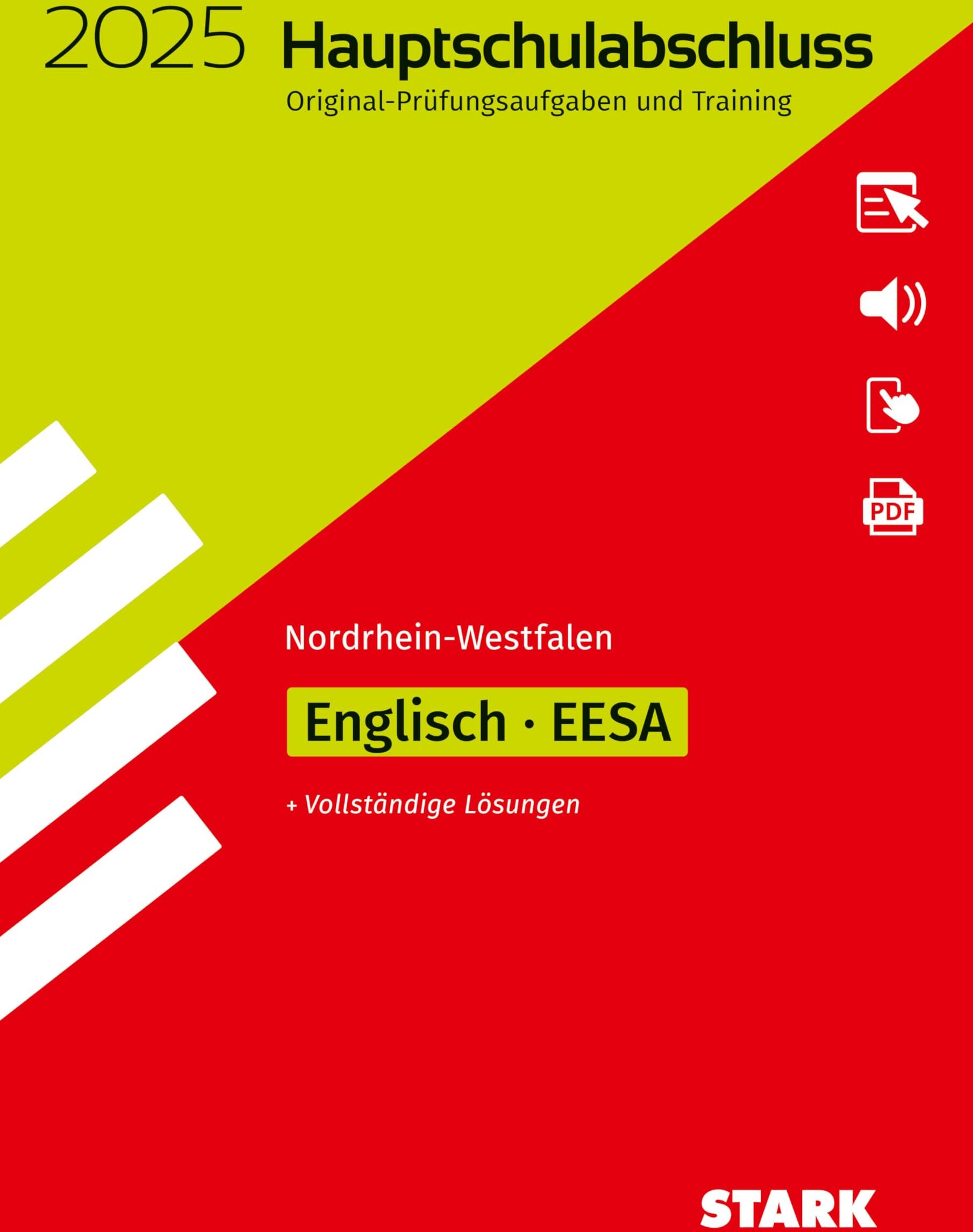 STARK Original-Prüfungen und Training - Hauptschulabschluss / EESA 2025 - Englisch - NRW - Preis vom 09.10.2026 07:28:09 h