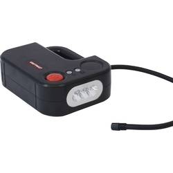 Dino KRAFTPAKET 136308 Kompressor 10.3 bar 12 V Adapter zum Betrieb per Kabel, Digitales Display, Kabelfach/-aufnahme, mit Arbeitslampe