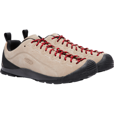 Sneaker KEEN "JASPER", Herren, Gr. 44, silber (silber mink), Leder, Schuhe Sneaker