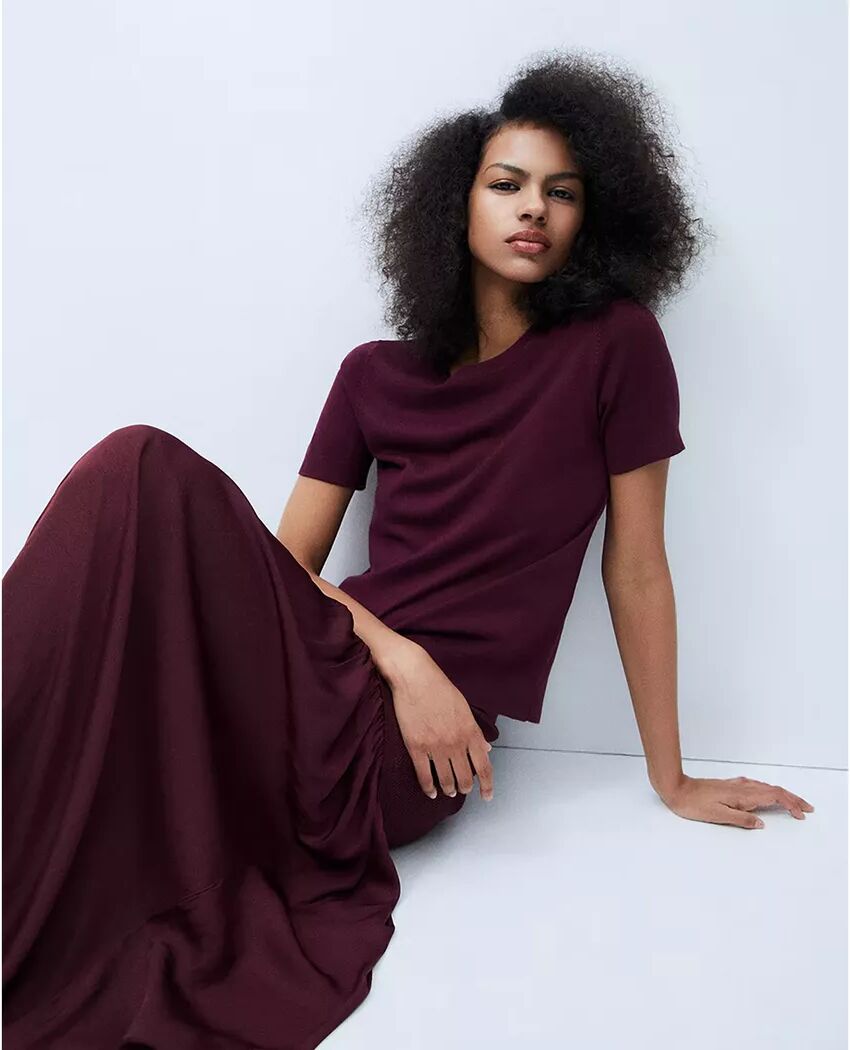 Sfera - Pullover, für Damen, Burgundy, Größe S