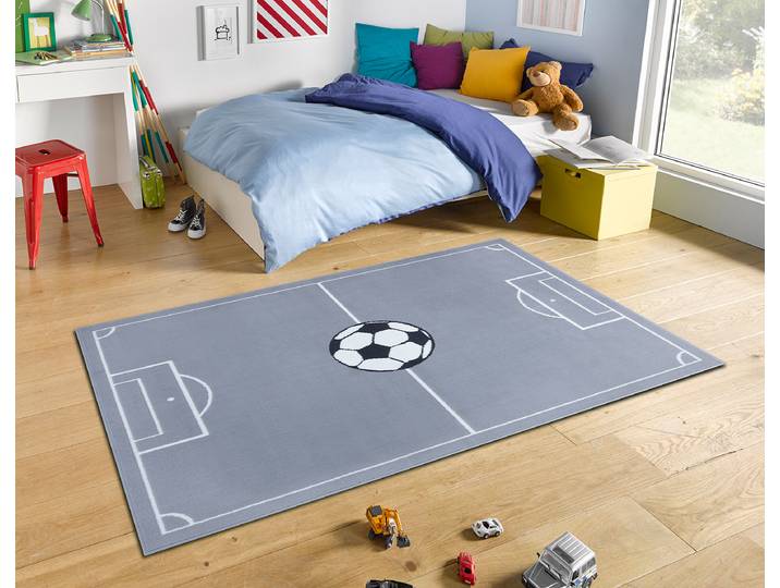 Tapis enfant Estadio 120 x 170cm Gris/Gris