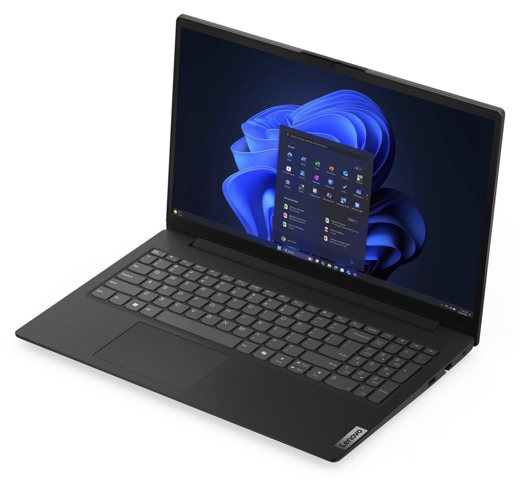 Lenovo V15 G7 IWC, Intel Core 5, 39,6 cm (15.6"), 1920 x 1080 Pixel, 16 GB, 256 GB, Windows 11 Pro