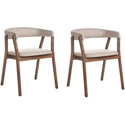 ESSZIMMERSTUHL 2er-Set Beige Mylo