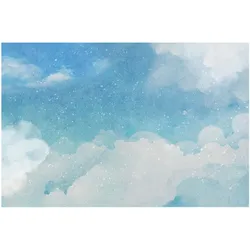 FOTOTAPETE Wolken Wasserfarben 336/225 cm