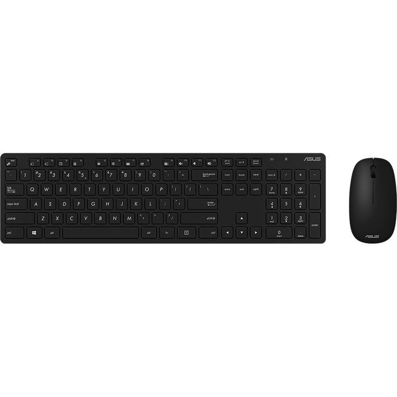Asus W5000 wireless Keyboard+Mouse dt. COPILOT Layout blk