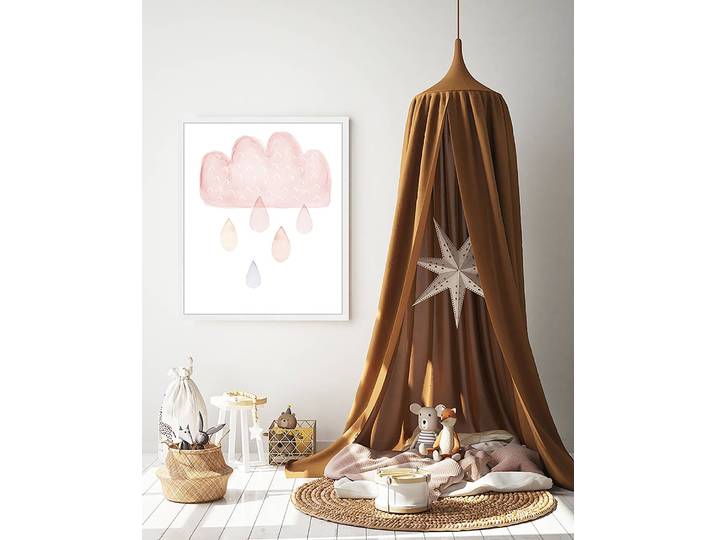Bild Sweet Rain 53 x 63cm Multicolor