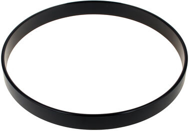 Millenium "20" Bass Drum hoop black" Schwarz