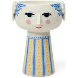 Bjørn Wiinblad, Vase, Eve Vase 18,5 cm - Blue (56519) (1x)