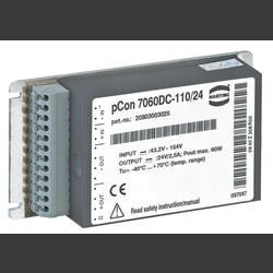 HARTING 20803003025 DC/DC-Wandler 24 V/DC 60 W Inhalt 1 St.