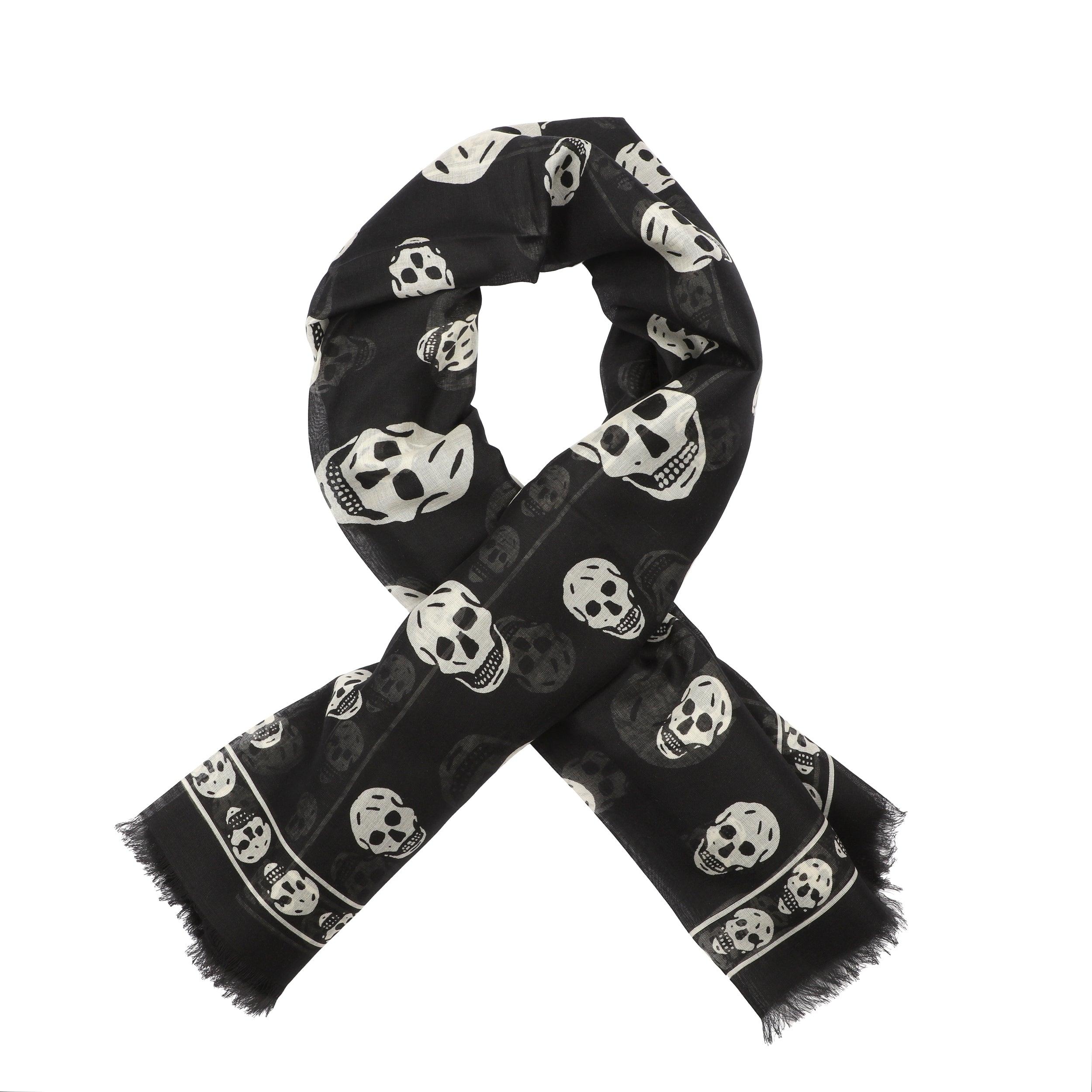 Skull Zijde Sjaal
