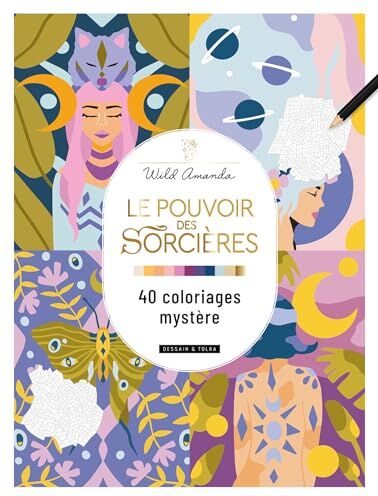 Le pouvoir des sorcières : 40 coloriages mystère - Preis vom 15.10.2026 23:06:25 h