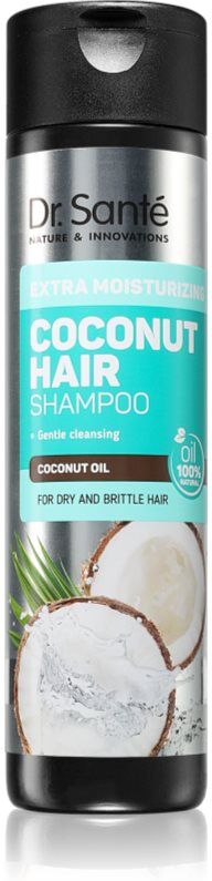 Dr. Santé Coconut shampoing à la noix de coco pour cheveux secs et fragiles 250 ml