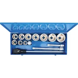 BGS Steckschlüssel-Satz | Antrieb 25 mm (1"") | 15-tlg.