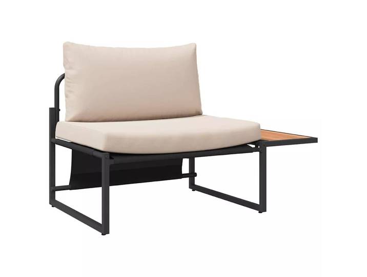 VidaXL - Outdoor-sitzplätze stahl, One Size, Taupe