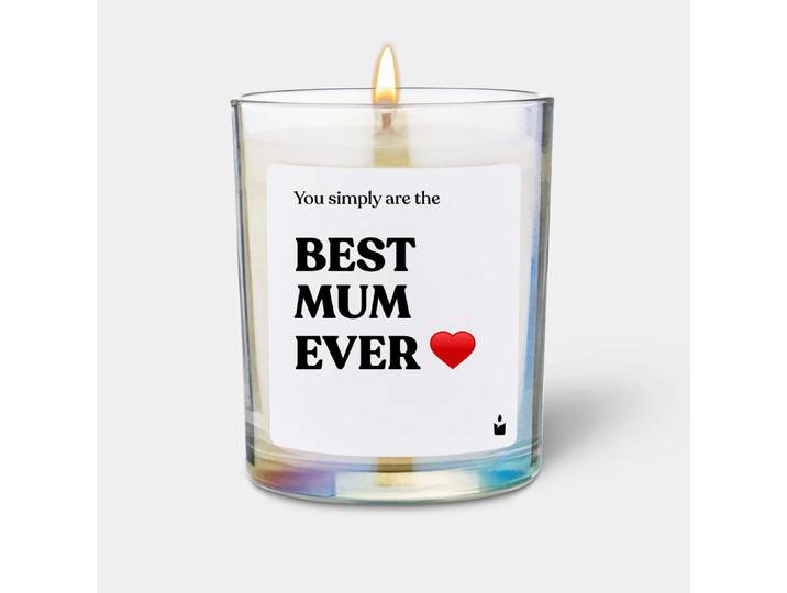 Duftkerze Flowery You simply are the best mum ever