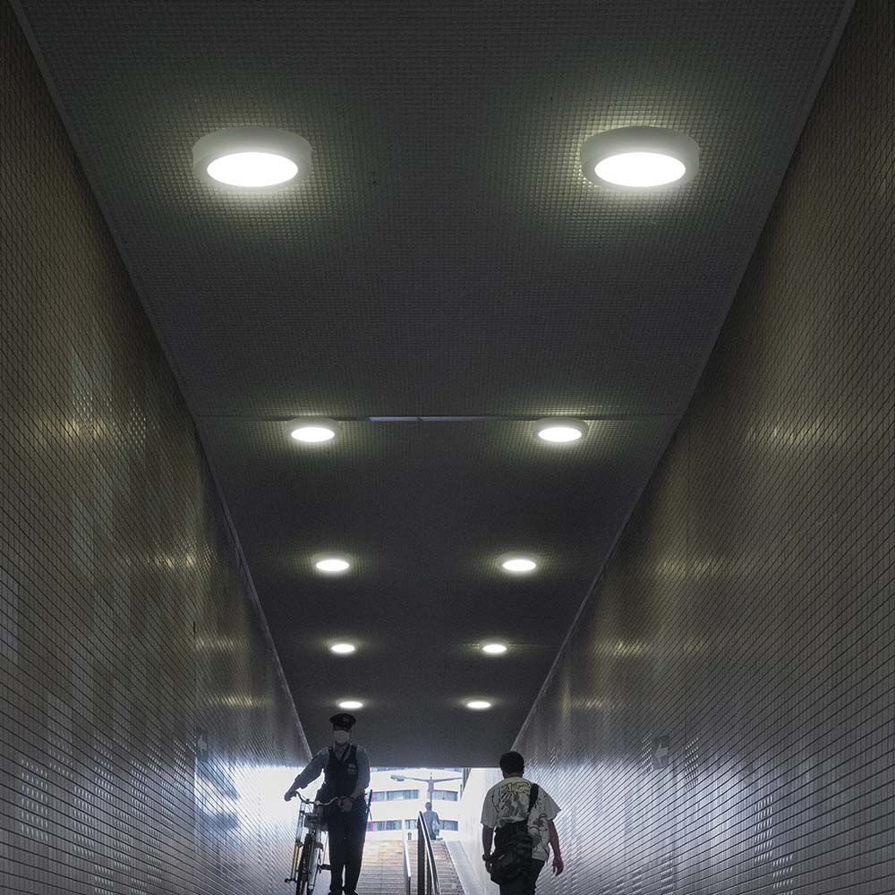 V-Tac V‑tac Pro Plafoniera Led Rotonda 24w 110lm/w – Chip Samsung, Luce 3000k, Ip20 – Bianco