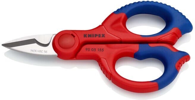 Ciseaux d’électricien Knipex (95 05 155 SB)