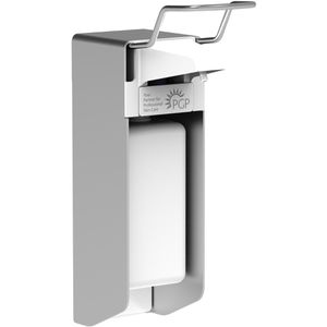 Greven Seifenspender Euromat 500 N, mit Armhebel, zur Wandmontage, Aluminium, silber, 500ml