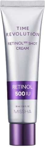 Missha Time Revolution Retinol 500 Shot Creme Antienvelhecimento Intensivo 60ml