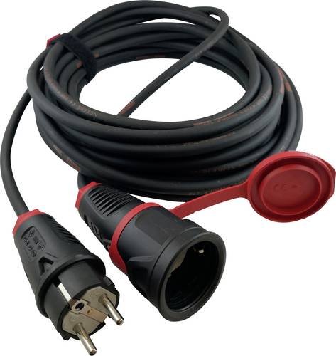 HAWA R7031 Strom Verlängerungskabel 16A Schwarz 20.00m H07RN-F 3G 1,5mm²