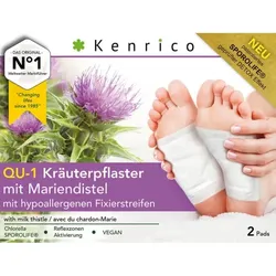 Kenrico QU-1 Kräuterpflaster mit Mariendistel (2St)