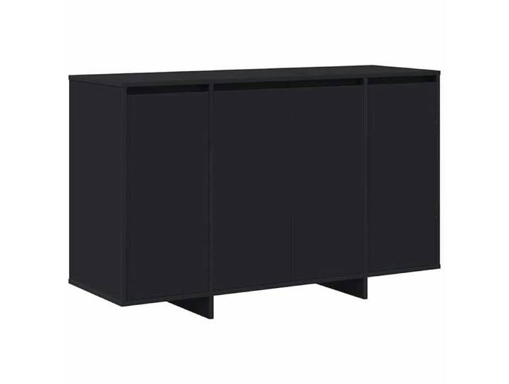 Luxueux Best*Buffet de couloir - Meuble Étagère pour rangement de cuisine/salon - Noir 120x41x75 cm - Bois d'ingénierie 586106