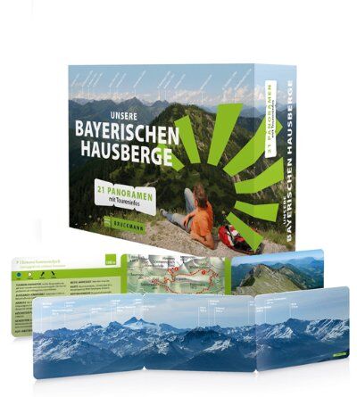 Verlagshaus - Unsere Bayerischen Hausberge: 21 Panoramen mit Toureninfos - Preis vom 17.10.2026 19:25:27 h