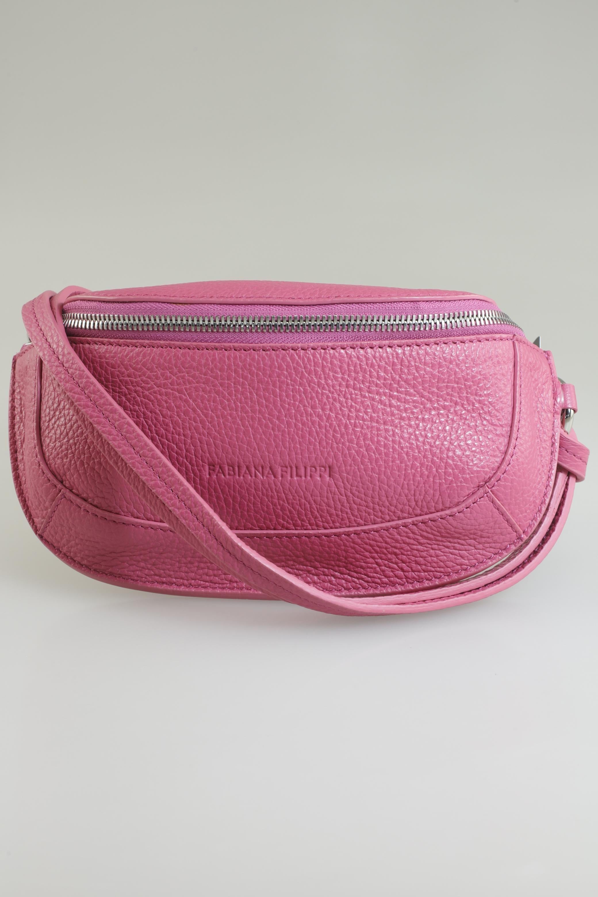 Fabiana Filippi Damen Handtasche klein Leder, Pink, Leder - Second Hand