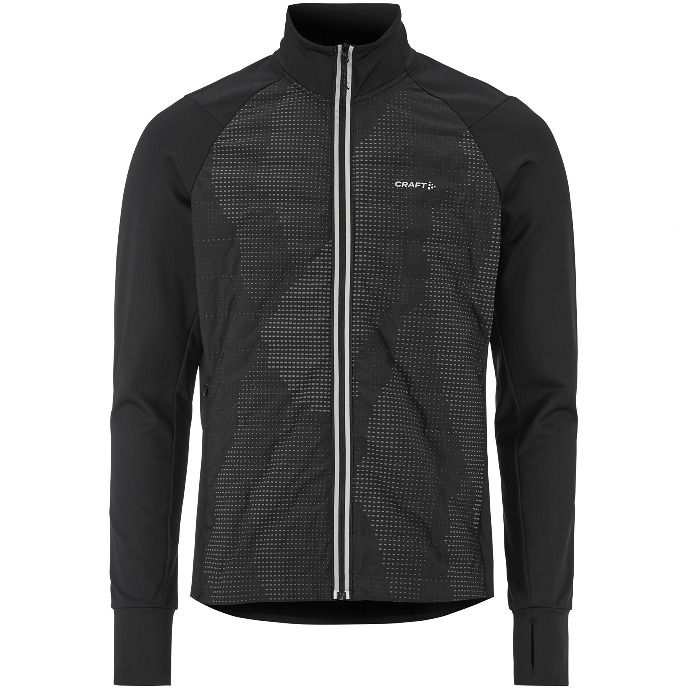 Craft Subz Lumen Herren Kunstfaserjacke schwarz Größe S Laufen | Trailrunning Winddicht