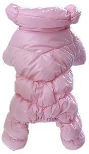 Uplifted Finds Winter Warm Sphynx Cat Jumpsuit Overalls pink xs