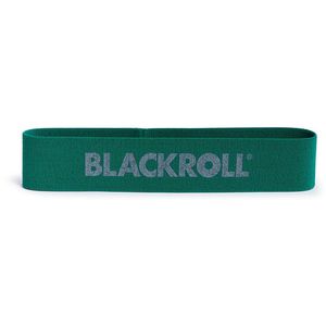 BLACKROLL Fitnessband Loop Band, stark, 32 x 6 cm, bis 4,9 kg Widerstand, grün, Loop aus Textil & Gummi