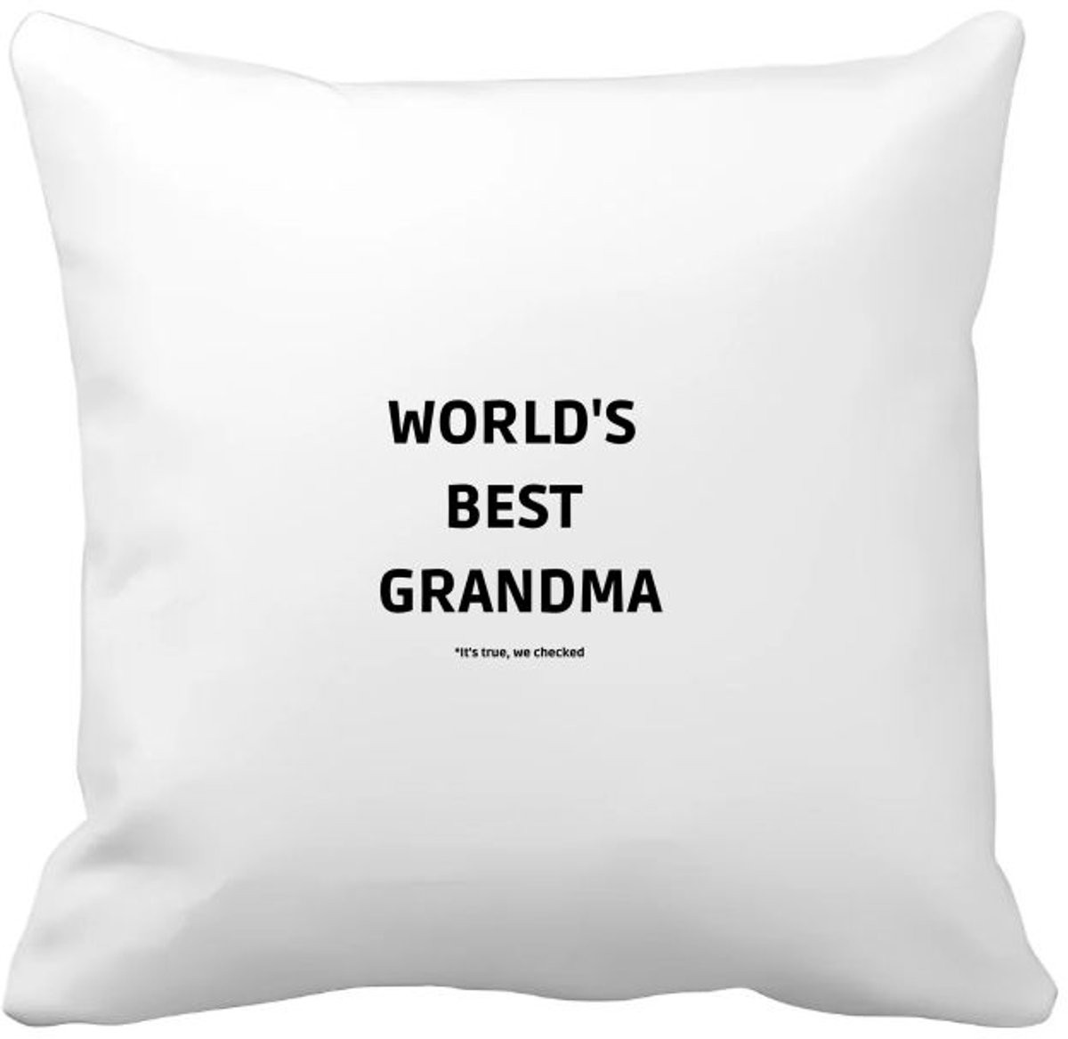 Akyol Kussenhoes Oma - Werelds beste oma - 40 x 40 cm
