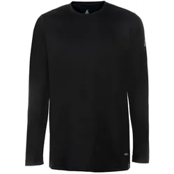 PEAK Logo langarm Trainingsshirt 22310 - schwarz S