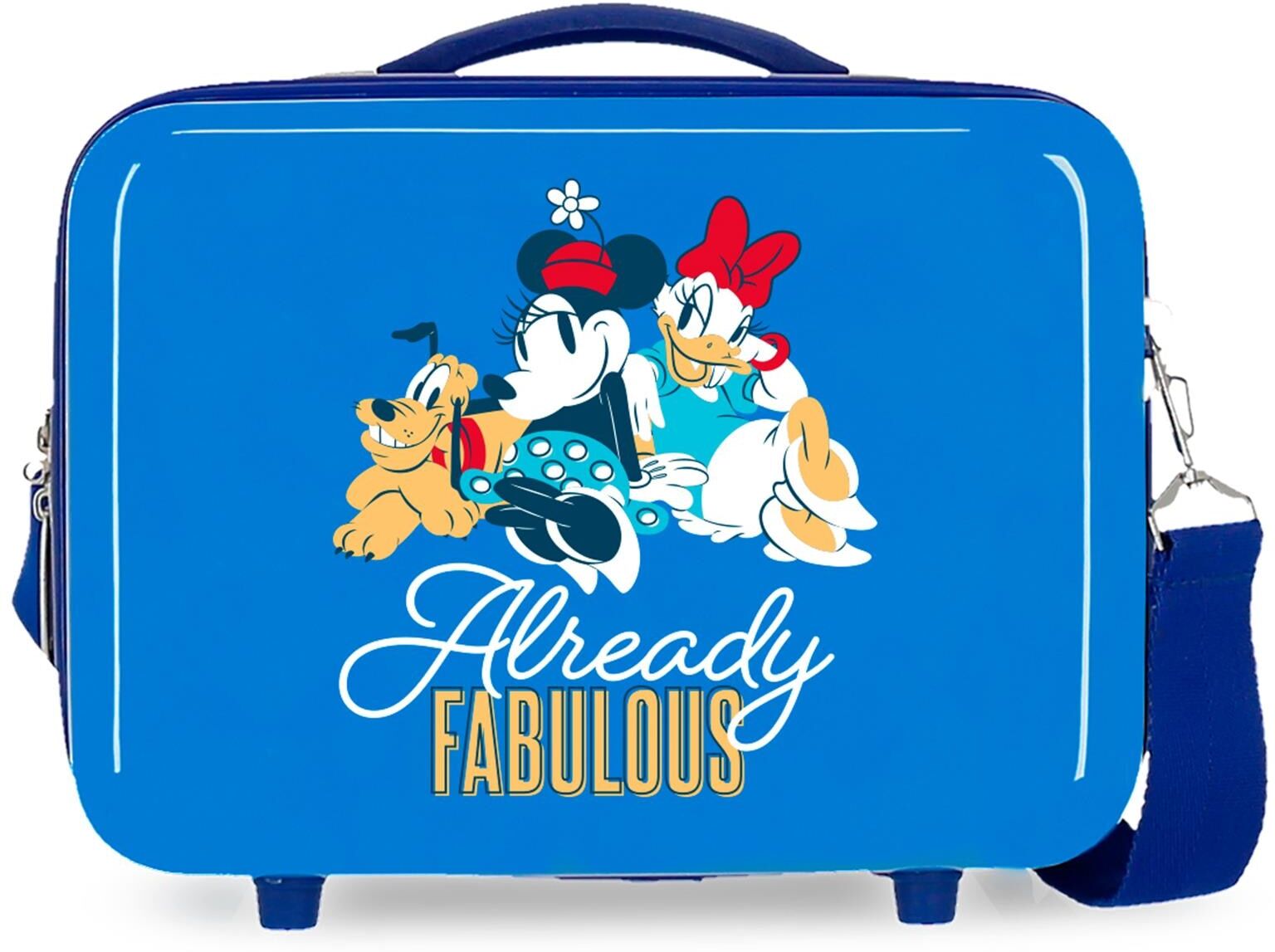 Disney Neceser infantil ABS Minnie Already Fabulous con capacidad de 9L. Azul