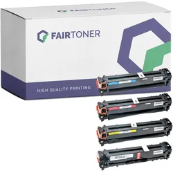 4er Multipack Set Kompatibel für HP CE320A-23A Toner